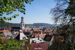 Biberach an der Riss - Blick vom Giglberg über die Altstadt