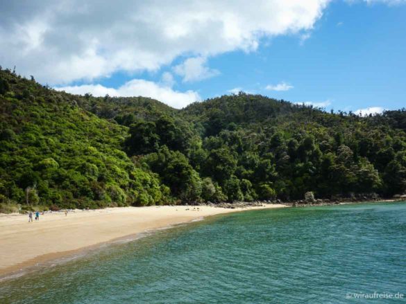 Tonga Beach im Abel Tasman Nationalpark