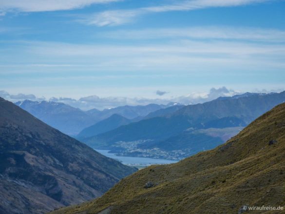 Ausblick auf Queenstown Neuseeland