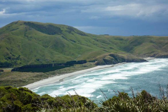 Herrlicher Ausblick am Sandy Mount Otago Peninsula