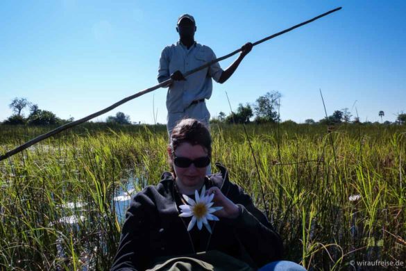 Das Xigera Camp im Moremi Wildlife Reserve. Mehr Informationen unter www.wiraufreise.de