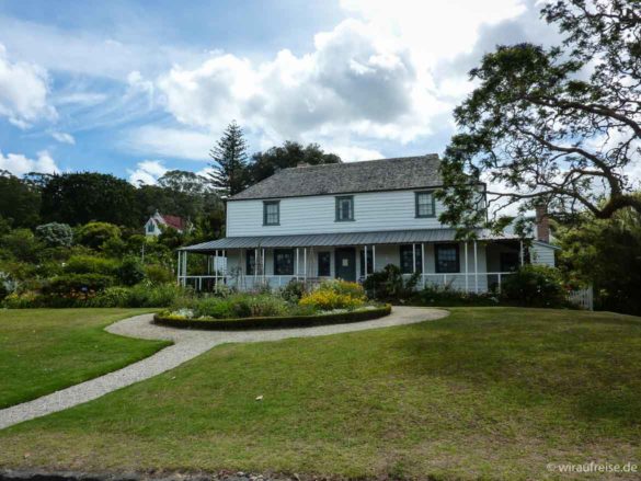 Das älteste Holzhaus in Kerikeri neuseeland nordinsel