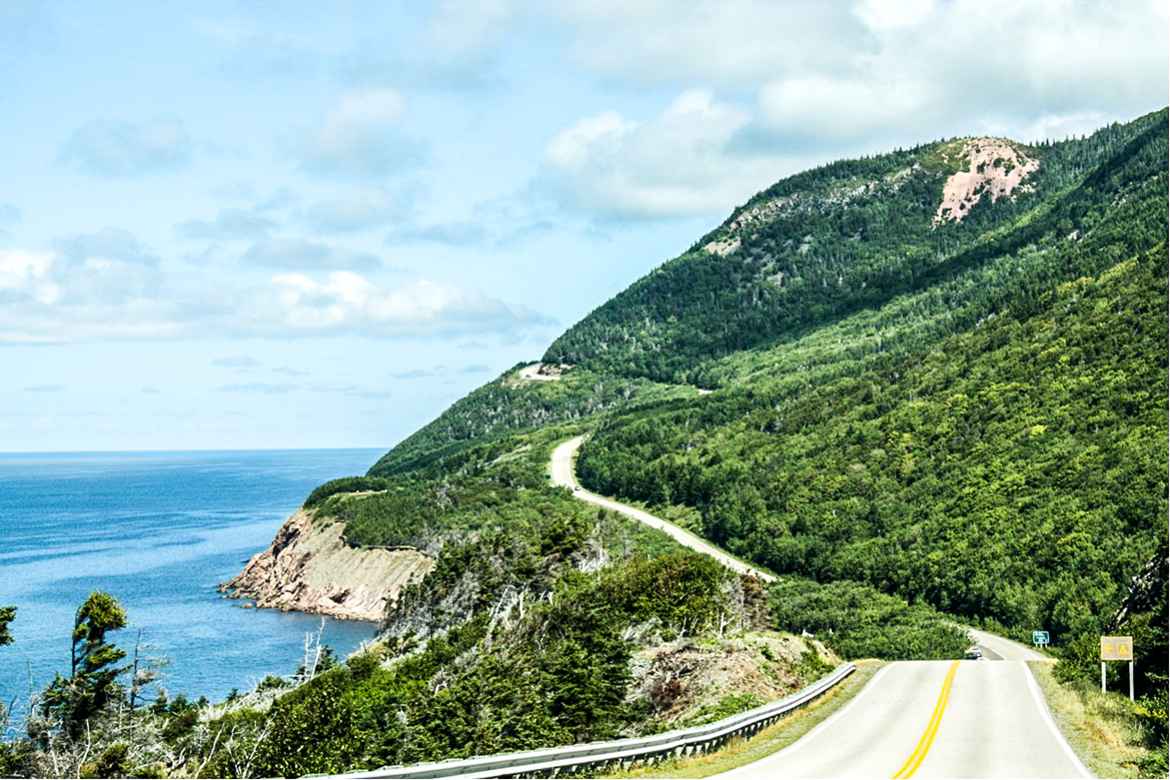 Der Cabot Trail in Nova Scotia. Weitere Informationen unter www.wiraufreise.de