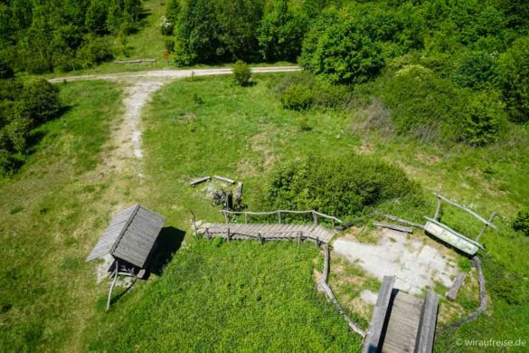 Aufstieg zum Turm "Hainichblick"