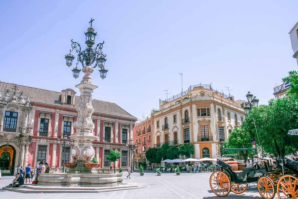 Sevilla in Spanien. Weitere Informationen bei der Blitzparade auf www.wiraufreise.de.