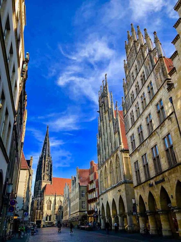 Münster Lambertikirche Prinzipalmarkt