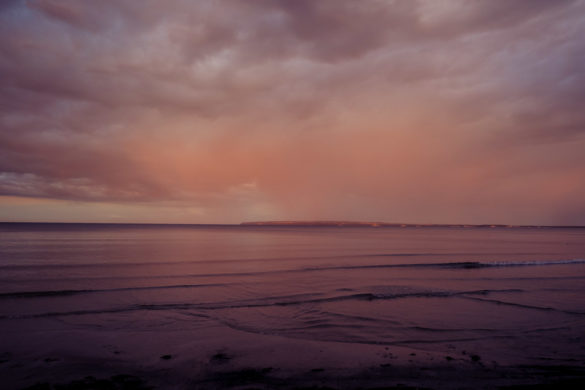 Sonnenuntergang auf Rügen