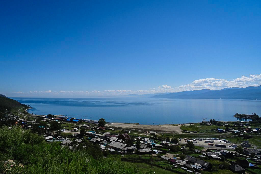 Blick auf den Baikalsee